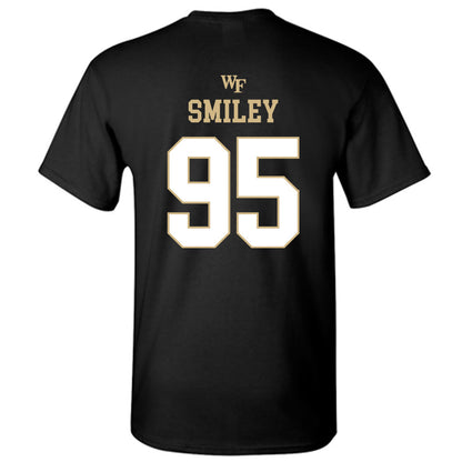 Wake Forest - NCAA Football : Brandon Smiley - Sports Shersey T-Shirt-1