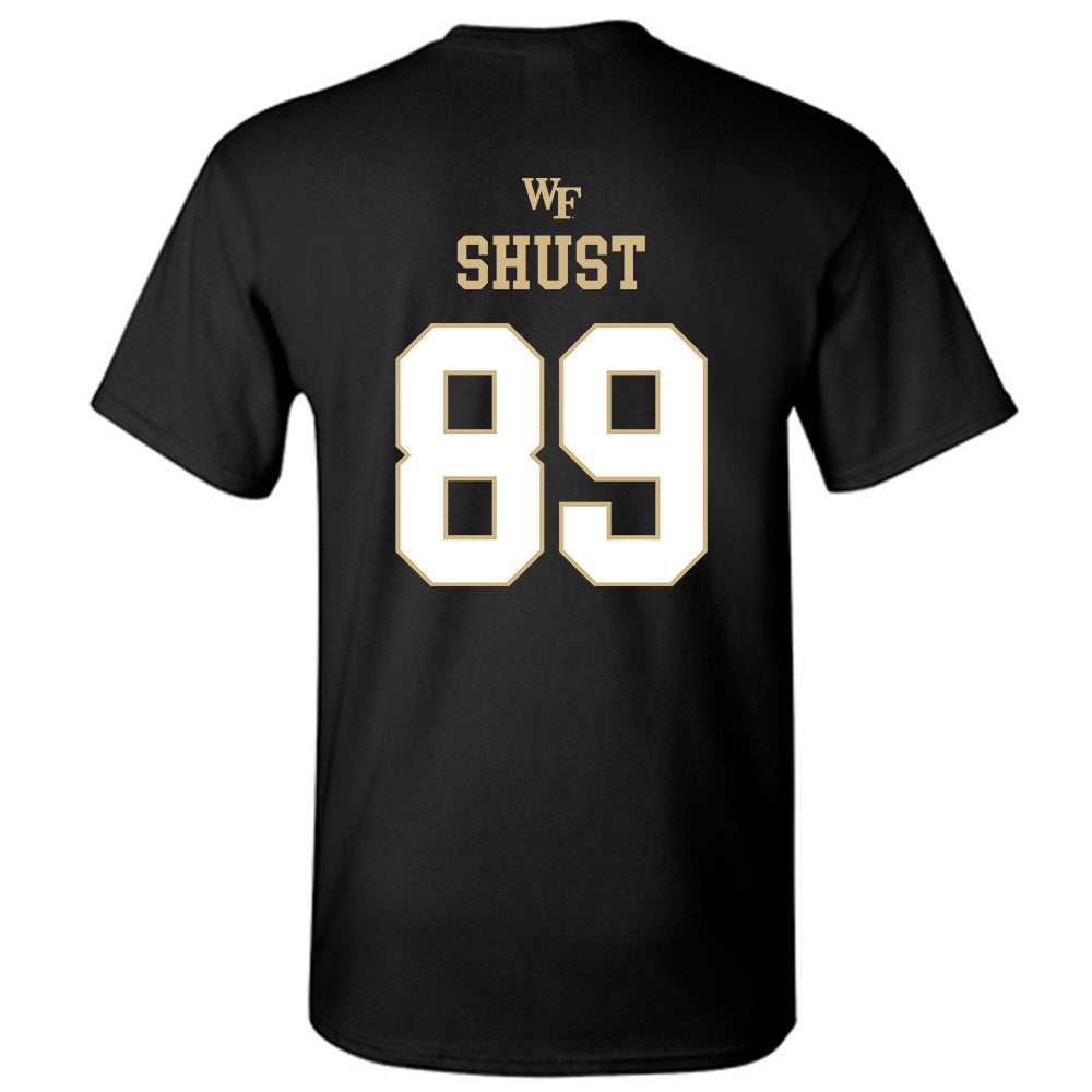 Wake Forest - NCAA Football : Brady Shust - Sports Shersey T-Shirt-1
