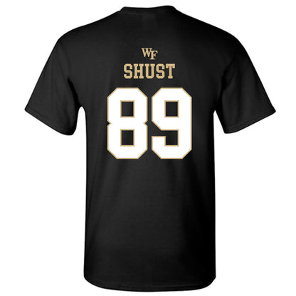 Wake Forest - NCAA Football : Brady Shust - Sports Shersey T-Shirt-1