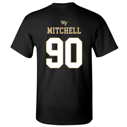 Wake Forest - NCAA Football : Sydir Mitchell - Sports Shersey T-Shirt-1