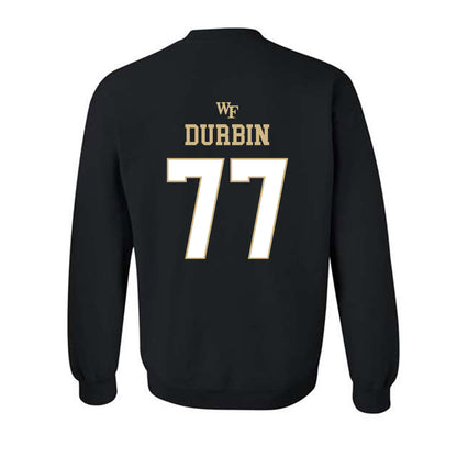 Wake Forest - NCAA Football : Dylan Durbin - Sports Shersey Crewneck Sweatshirt-1