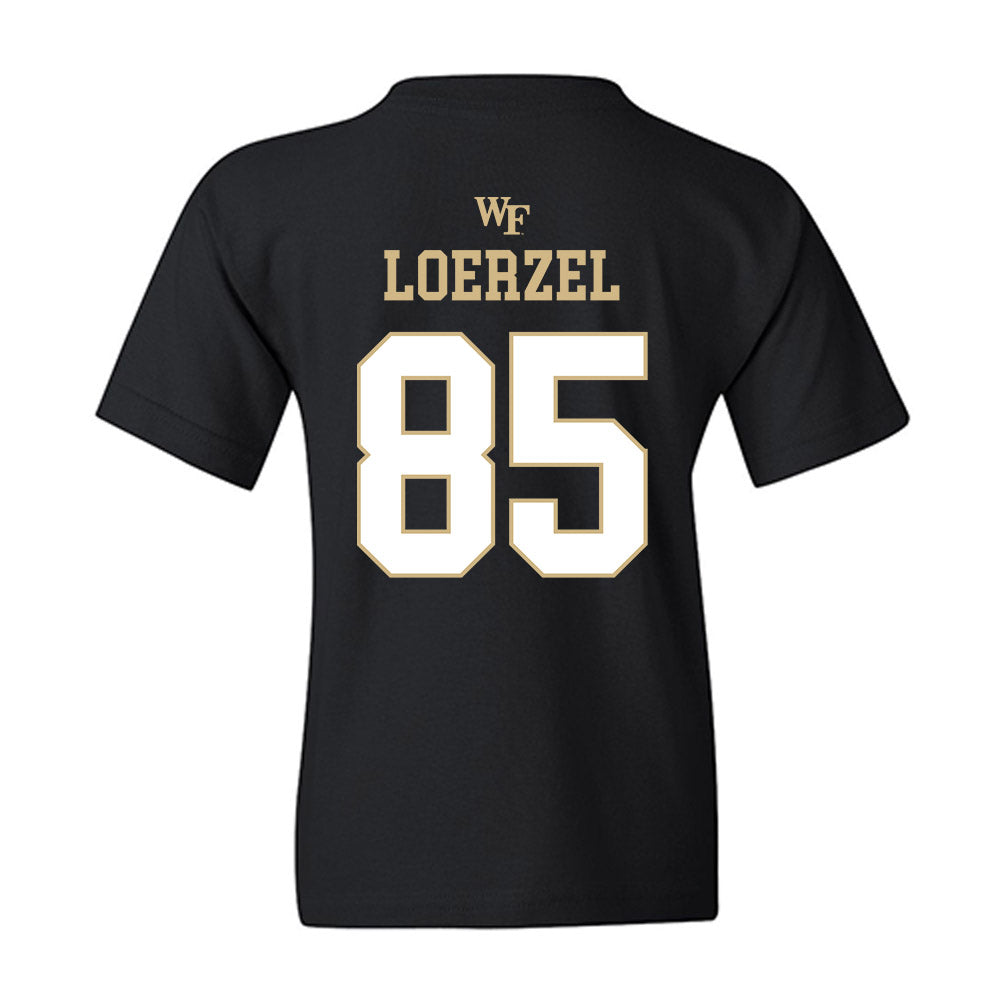 Wake Forest - NCAA Football : Will Loerzel - Sports Shersey Youth T-Shirt-1