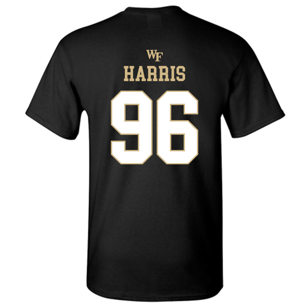 Wake Forest - NCAA Football : Christian Harris - Sports Shersey T-Shirt-1