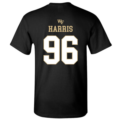 Wake Forest - NCAA Football : Christian Harris - Sports Shersey T-Shirt-1