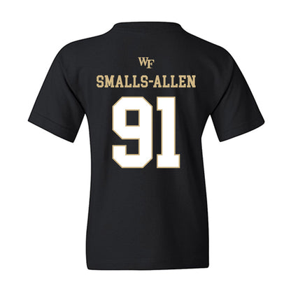 Wake Forest - NCAA Football : Lucas Smalls-Allen - Sports Shersey Youth T-Shirt-1
