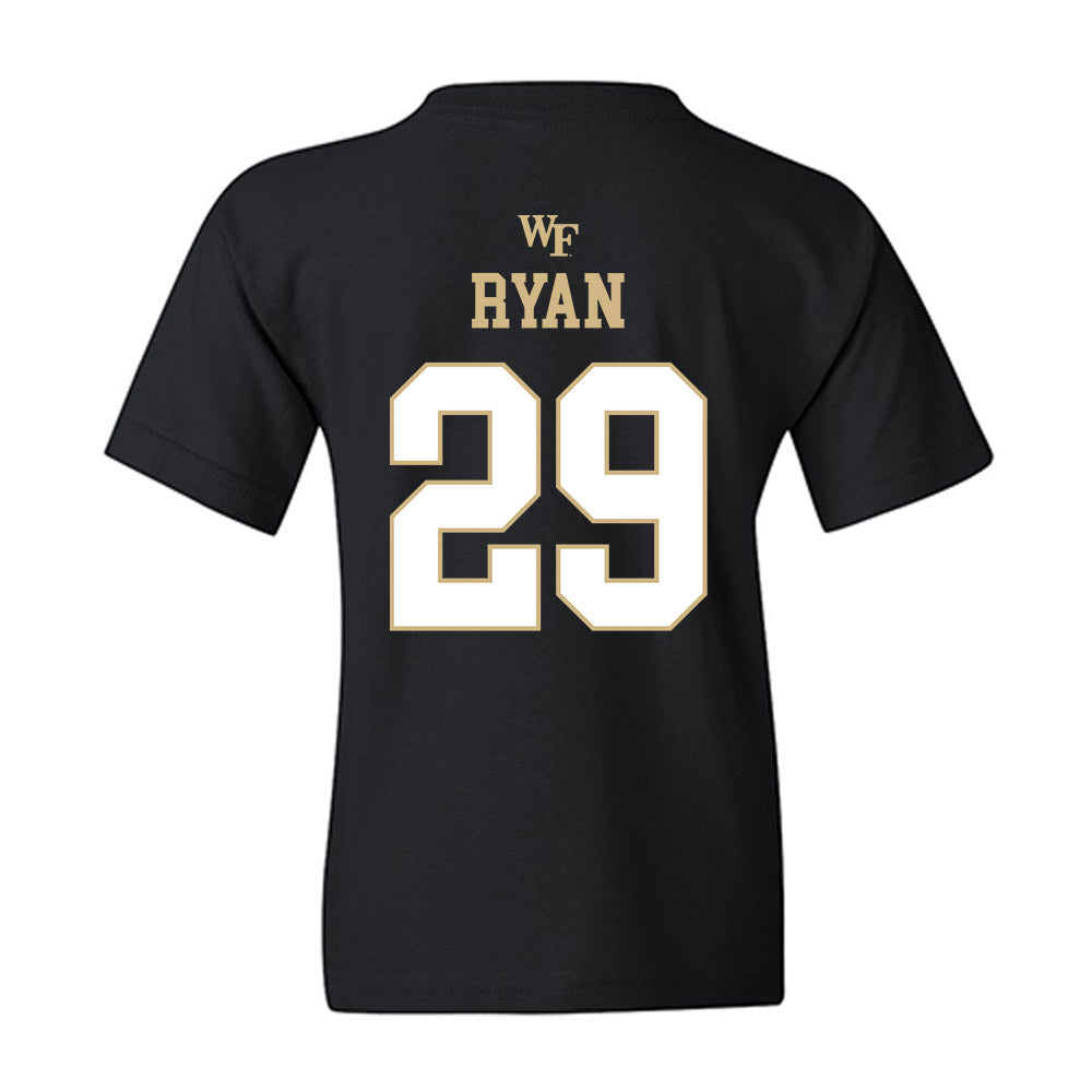 Wake Forest - NCAA Football : Jake Ryan - Sports Shersey Youth T-Shirt-1