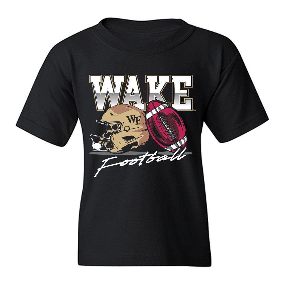 Wake Forest - NCAA Football : George Steih - Sports Shersey Youth T-Shirt-0