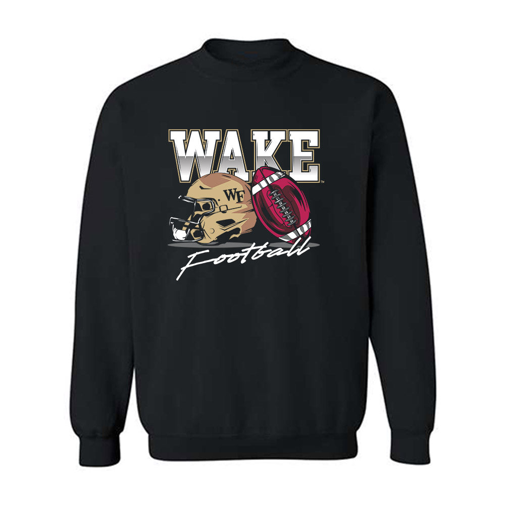Wake Forest - NCAA Football : Drayden Dickmann - Sports Shersey Crewneck Sweatshirt-0