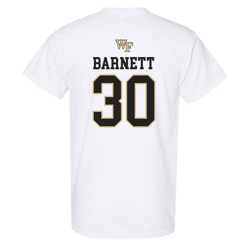 Wake Forest - NCAA Men's Soccer : Owen Barnett - Generic Sports Shersey T-Shirt-1