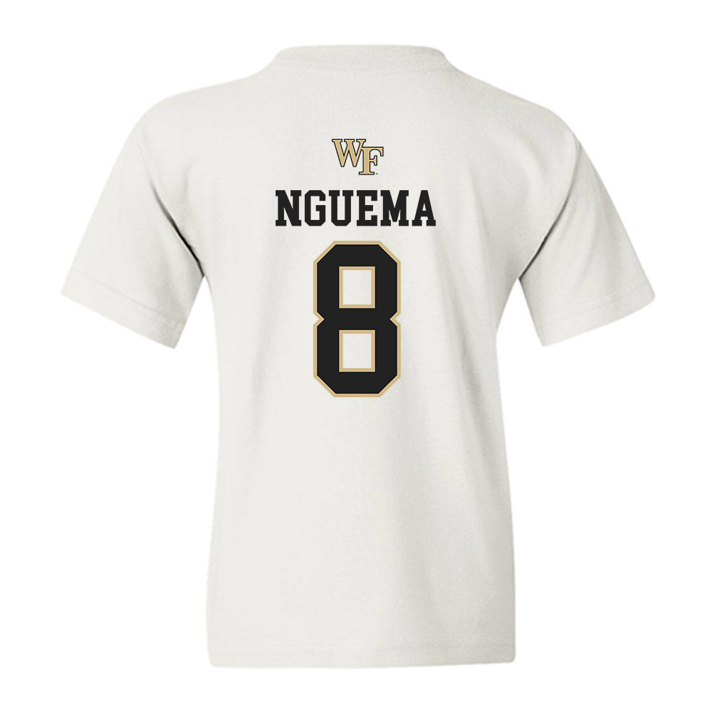 Wake Forest - NCAA Men's Soccer : David Nguema - Generic Sports Shersey Youth T-Shirt-1