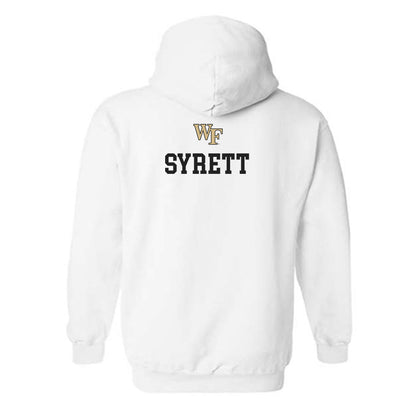 Wake Forest - NCAA Men's Soccer : Graham Syrett - Generic Sports Shersey Hooded Sweatshirt-1