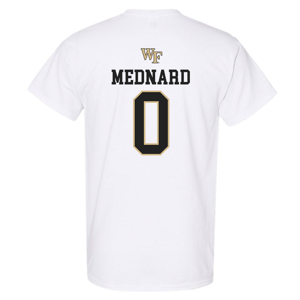 Wake Forest - NCAA Men's Soccer : Jonah Mednard - Generic Sports Shersey T-Shirt-1