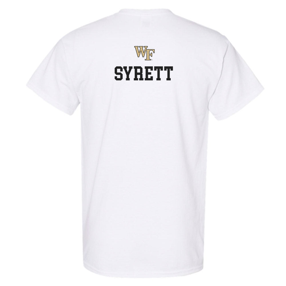 Wake Forest - NCAA Men's Soccer : Graham Syrett - Generic Sports Shersey T-Shirt-1