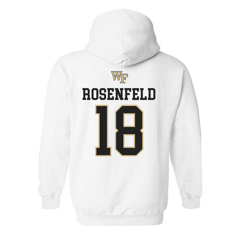 Wake Forest - NCAA Men's Soccer : Henry Rosenfeld - Generic Sports Shersey Hooded Sweatshirt-1