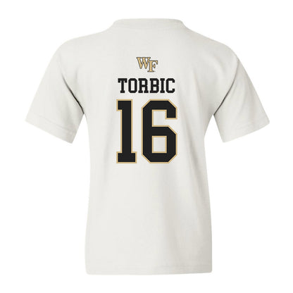 Wake Forest - NCAA Men's Soccer : Joel Torbic - Generic Sports Shersey Youth T-Shirt