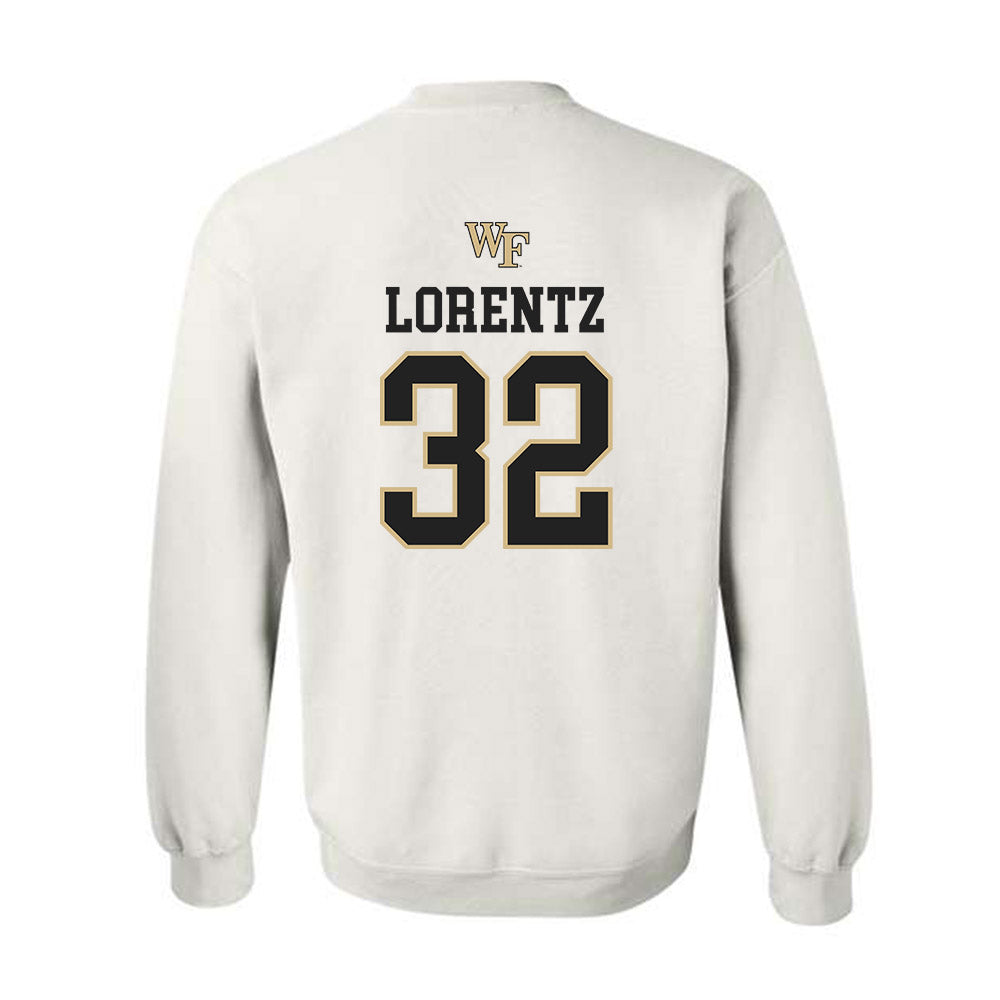 Wake Forest - NCAA Men's Soccer : Tate Lorentz - Generic Sports Shersey Crewneck Sweatshirt-1