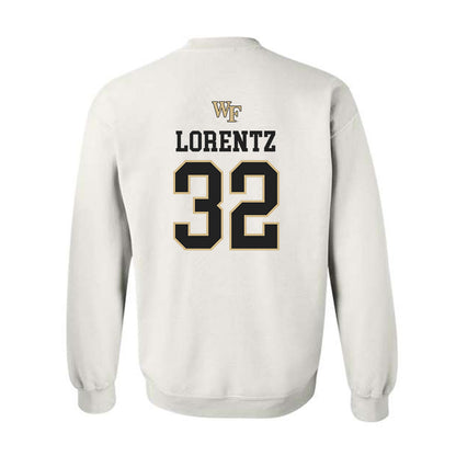 Wake Forest - NCAA Men's Soccer : Tate Lorentz - Generic Sports Shersey Crewneck Sweatshirt-1