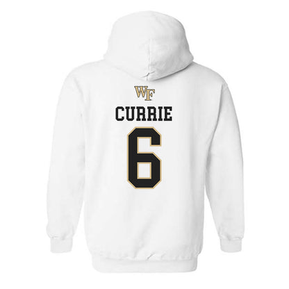 Wake Forest - NCAA Men's Soccer : Lorenze Currie - Generic Sports Shersey Hooded Sweatshirt-1
