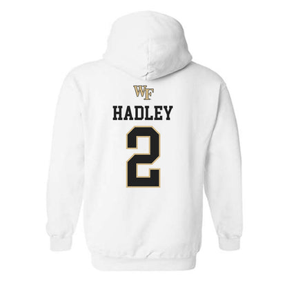 Wake Forest - NCAA Men's Soccer : Miles Hadley - Generic Sports Shersey Hooded Sweatshirt-1
