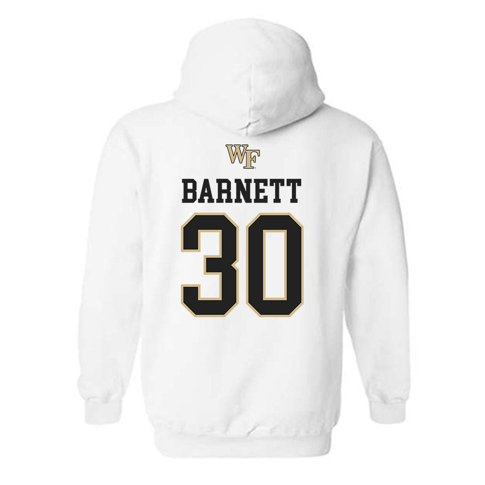 Wake Forest - NCAA Men's Soccer : Owen Barnett - Generic Sports Shersey Hooded Sweatshirt-1