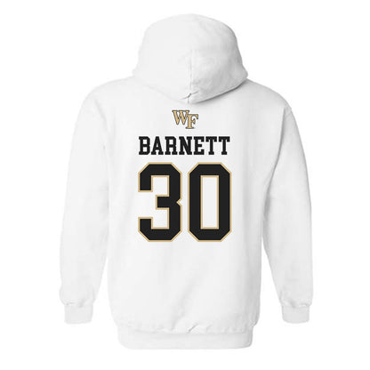 Wake Forest - NCAA Men's Soccer : Owen Barnett - Generic Sports Shersey Hooded Sweatshirt-1