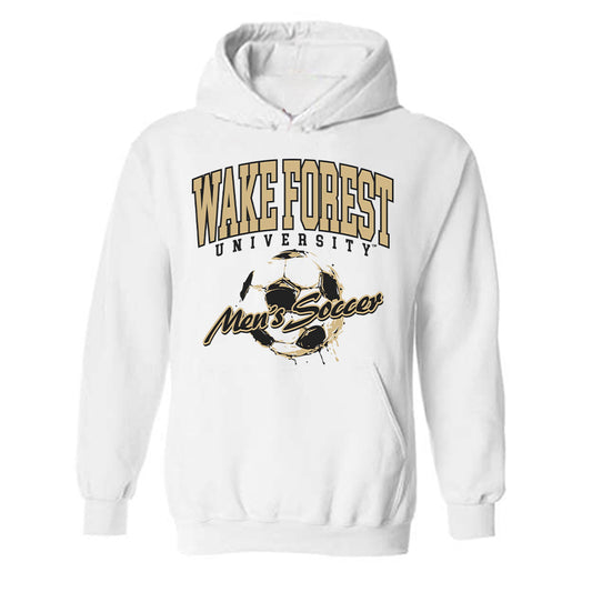 Wake Forest - NCAA Men's Soccer : Graham Syrett - Generic Sports Shersey Hooded Sweatshirt-0