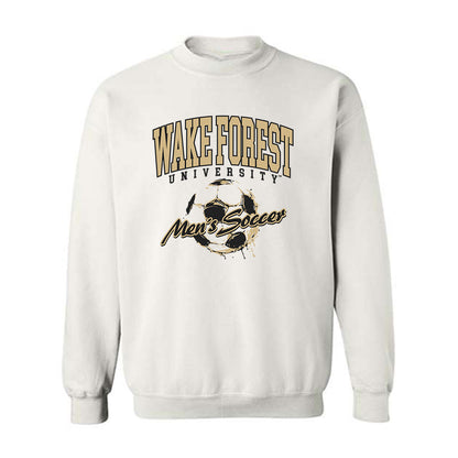 Wake Forest - NCAA Men's Soccer : Lorenze Currie - Generic Sports Shersey Crewneck Sweatshirt-0