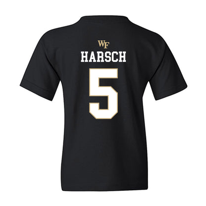 Wake Forest - NCAA Baseball : Marcelo Harsch - Generic Sports Shersey Youth T-Shirt-1