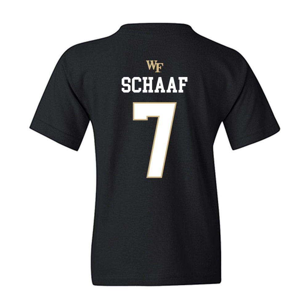 Wake Forest - NCAA Baseball : Blake Schaaf - Generic Sports Shersey Youth T-Shirt-1