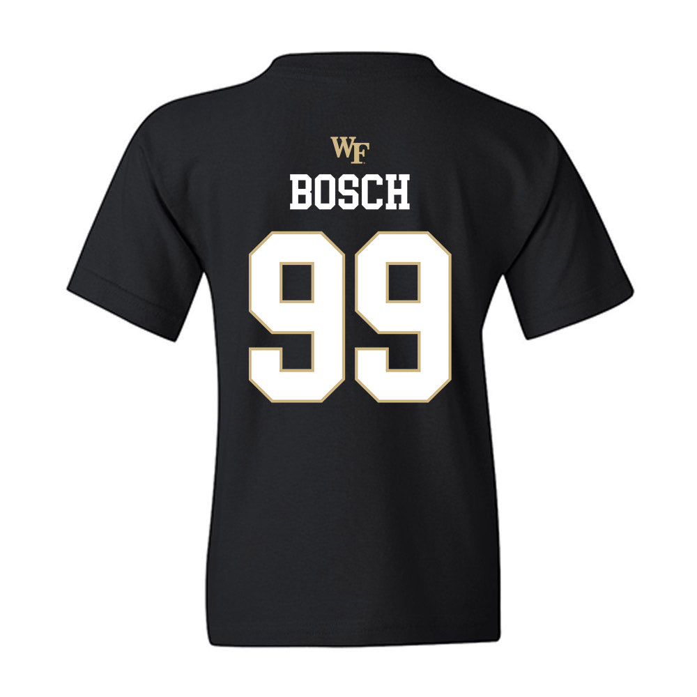 Wake Forest - NCAA Baseball : Ryan Bosch - Generic Sports Shersey Youth T-Shirt-1