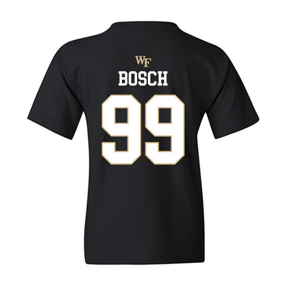Wake Forest - NCAA Baseball : Ryan Bosch - Generic Sports Shersey Youth T-Shirt-1