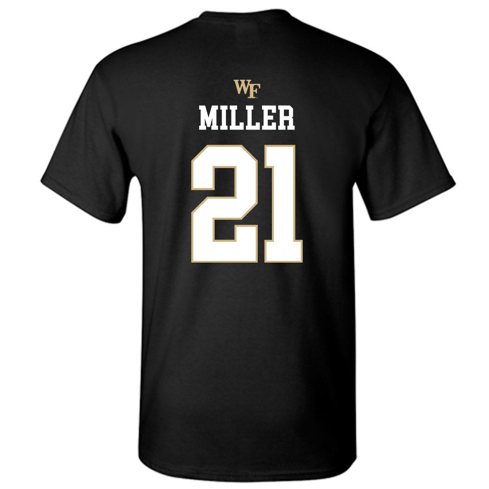 Wake Forest - NCAA Baseball : Jackson Miller - Generic Sports Shersey T-Shirt-1
