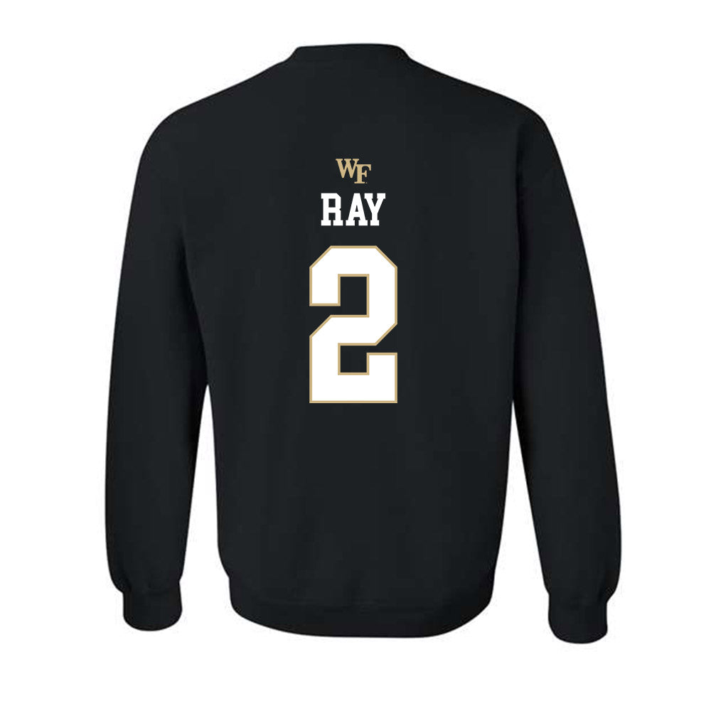 Wake Forest - NCAA Baseball : William Ray - Generic Sports Shersey Crewneck Sweatshirt-1