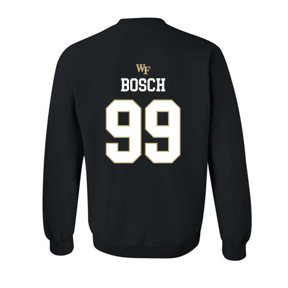 Wake Forest - NCAA Baseball : Ryan Bosch - Generic Sports Shersey Crewneck Sweatshirt-1