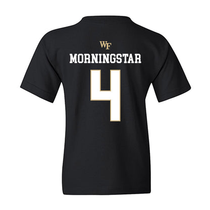 Wake Forest - NCAA Baseball : Blake Morningstar - Generic Sports Shersey Youth T-Shirt-1