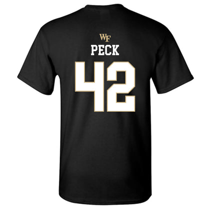 Wake Forest - NCAA Baseball : Alexander Peck - Generic Sports Shersey T-Shirt-1