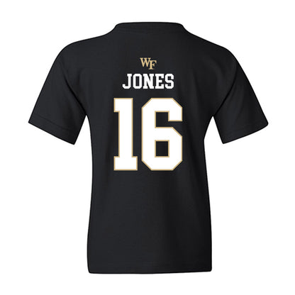 Wake Forest - NCAA Baseball : Evan Jones - Generic Sports Shersey Youth T-Shirt-1