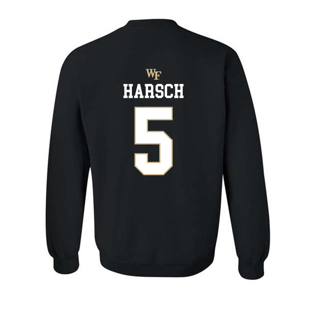 Wake Forest - NCAA Baseball : Marcelo Harsch - Generic Sports Shersey Crewneck Sweatshirt-1