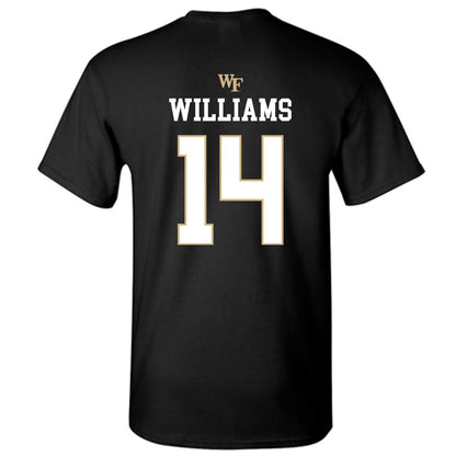 Wake Forest - NCAA Baseball : Javar Williams - Generic Sports Shersey T-Shirt-1
