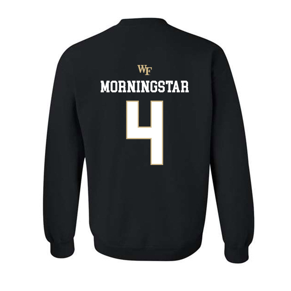 Wake Forest - NCAA Baseball : Blake Morningstar - Generic Sports Shersey Crewneck Sweatshirt-1