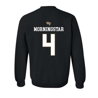 Wake Forest - NCAA Baseball : Blake Morningstar - Generic Sports Shersey Crewneck Sweatshirt-1