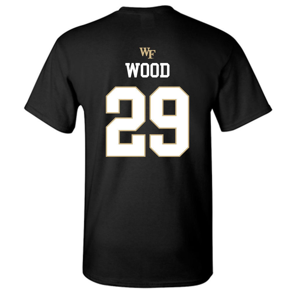 Wake Forest - NCAA Baseball : Tyler Wood - Generic Sports Shersey T-Shirt-1