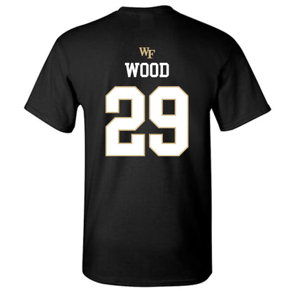 Wake Forest - NCAA Baseball : Tyler Wood - Generic Sports Shersey T-Shirt-1