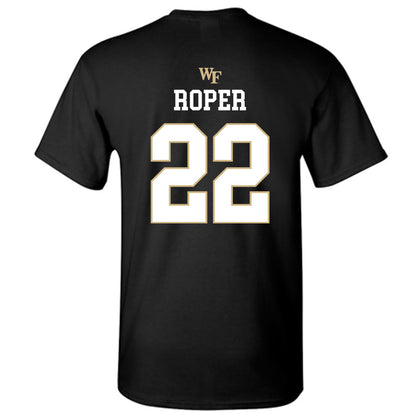 Wake Forest - NCAA Baseball : Jackson Roper - Generic Sports Shersey T-Shirt-1