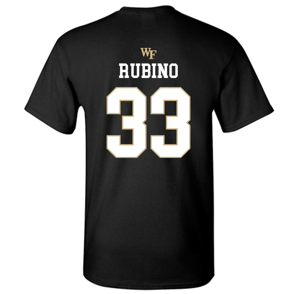 Wake Forest - NCAA Baseball : Nick Rubino - Generic Sports Shersey T-Shirt-1