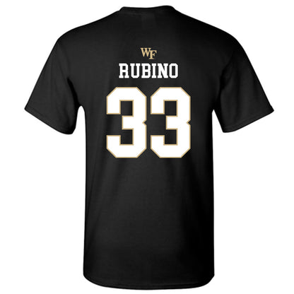 Wake Forest - NCAA Baseball : Nick Rubino - Generic Sports Shersey T-Shirt-1