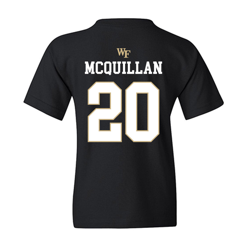 Wake Forest - NCAA Baseball : TJ McQuillan - Generic Sports Shersey Youth T-Shirt-1