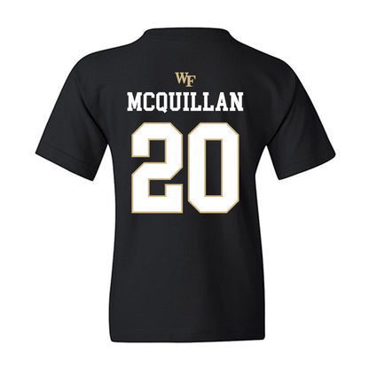 Wake Forest - NCAA Baseball : TJ McQuillan - Generic Sports Shersey Youth T-Shirt-1