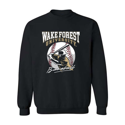 Wake Forest - NCAA Baseball : Grayden Seuferling - Generic Sports Shersey Crewneck Sweatshirt-0