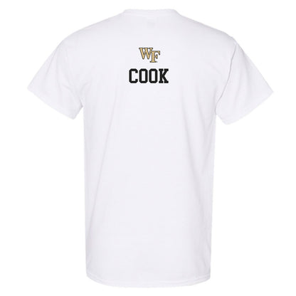 Wake Forest - NCAA Men's Golf : Maddux Cook - Generic Sports Shersey T-Shirt-1